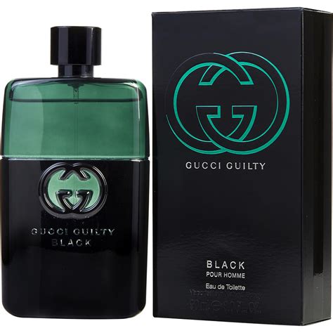 gucci double black cologne|best price gucci guilty black.